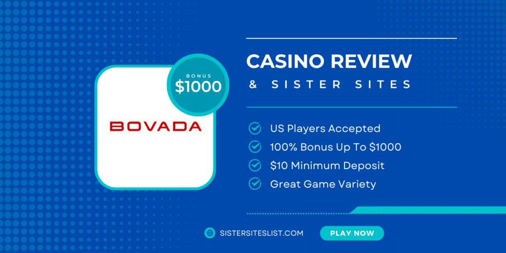 Bovada Sister Casino