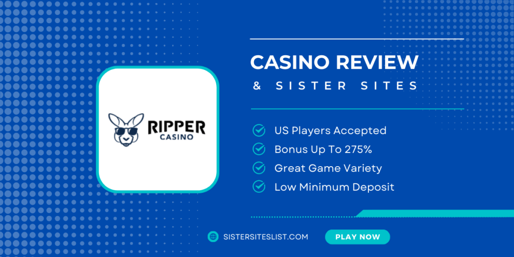 Ripper Casino Sister Casino