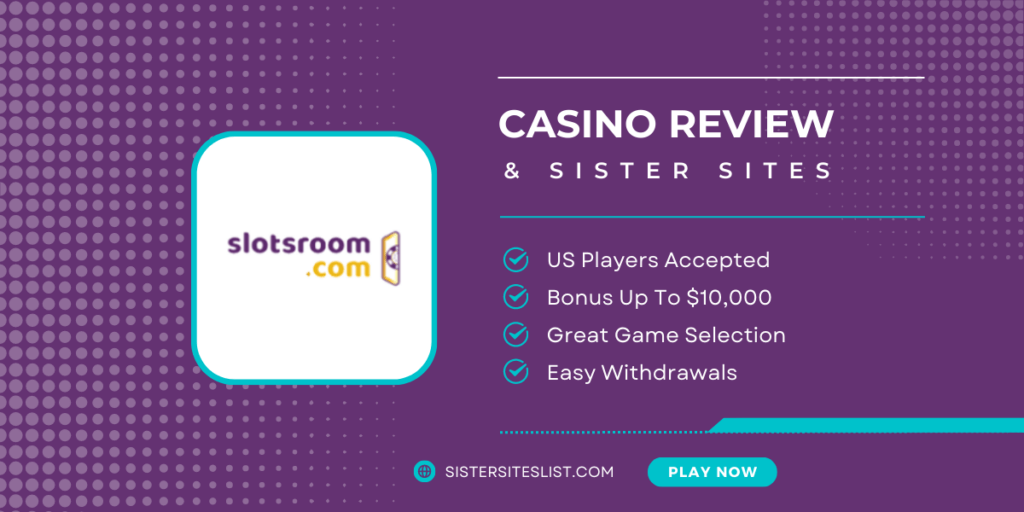 SlotsRoom Casino Sister Casino