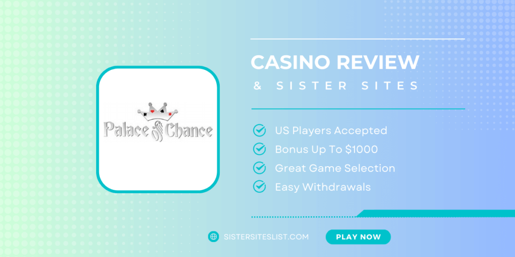 Palace Of Chance Sister Casino
