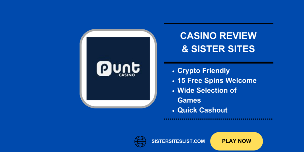 Punt Casino Sister Sites