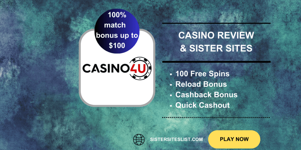 Casino4u Sister Sites