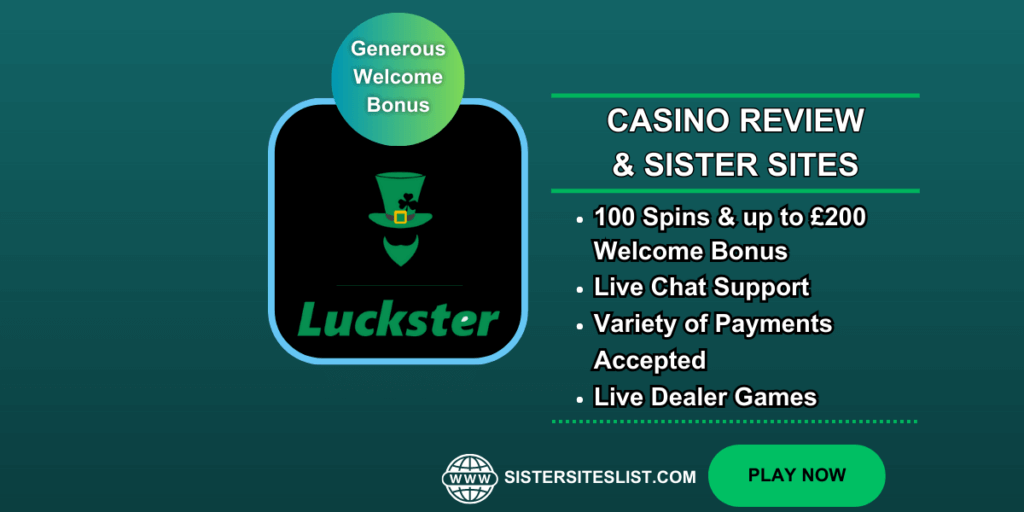 Luckster Casino Sister Sites