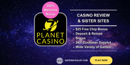 Planet7 Casino Sister Sites