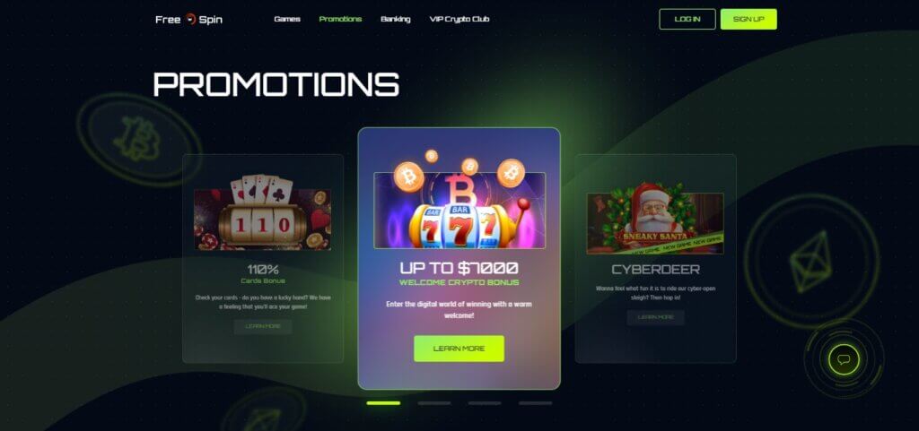 Free Spin Promotions