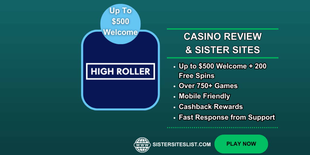 High Roller Casino Sister Sites