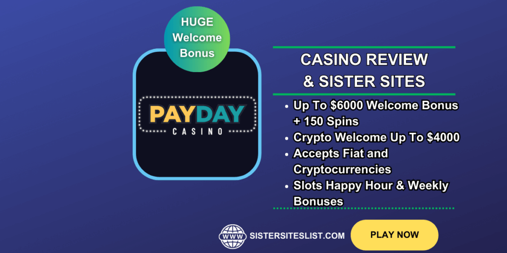PayDay Casino Sister Sites