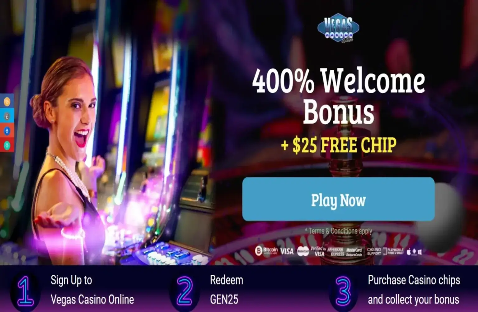 Vegas Casino Homepage