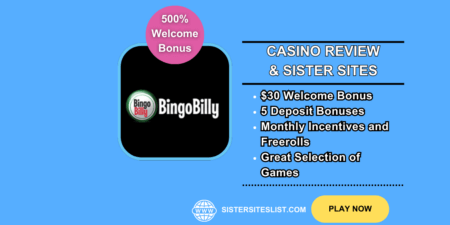 Bingo Billy Casino Sister Sites