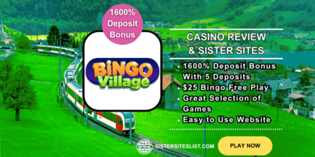 Bingo Village Casino Sister Sites