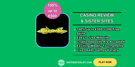 Wazamba Casino Sister Sites